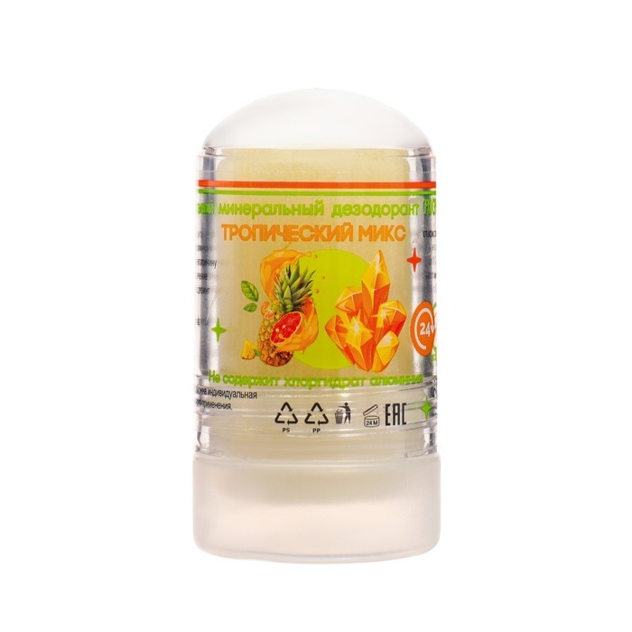 Минеральный дезодорант &laquo;Тропический микс&raquo;, 60 г