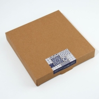 Тарелка керамическая &laquo;Марокко&raquo;, 22.5 см, цвет синий