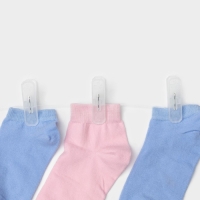 Прищепки бельевые Доляна, 16 шт, 6,5&times;2 см, ширина низа 4 см