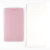 Переноска для цветов с вкладышем для фиксации, &laquo;Подарок для тебя&raquo;, розовый, 35 х 20 х 20 см