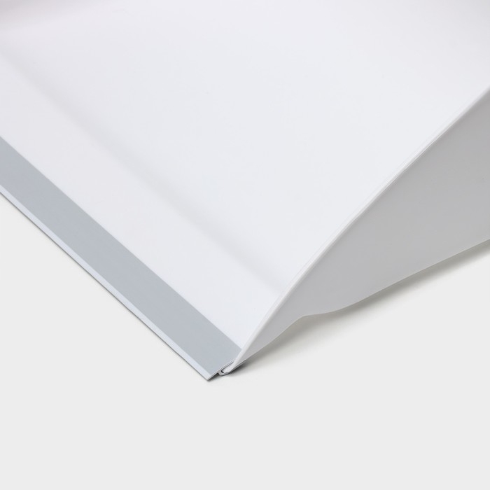 Щётка для пола Raccoon, 2 предмета: совок 27&times;25&times;88 см, щётка 26&times;94 см, цвет белый