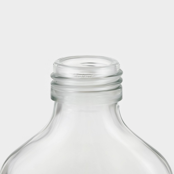 Бутыль стеклянная для соусов и масла с металлической крышкой, 150 мл, 6,5&times;3&times;12,5 см