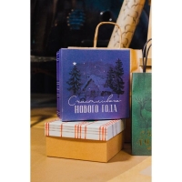 Набор подарочных коробок 5 в 1 &laquo;С новым годом&raquo;, 14 х 14 х 8 - 22 х 22 х 12 см, Новый год