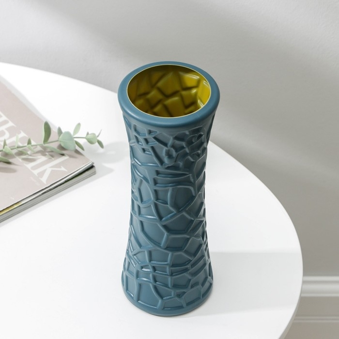 Ваза для цветов, 8,2&times;22 см, 650 мл, цвет МИКС