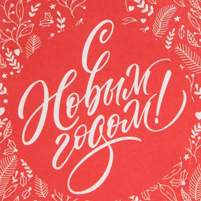 Пакет без ручек &laquo;Красный&raquo;, 10 х 19.3 х 7 см