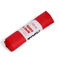 Чехол для беговых лыж школьный 210см, красный