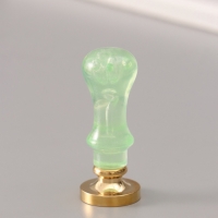 Сургучный набор "Растение" печать, ручка, сургуч 12,5х10х3,6 см