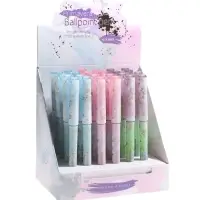 Ручка шариковая BrunoVisconti. Primavera 0.5мм, стерж/син, МИКС