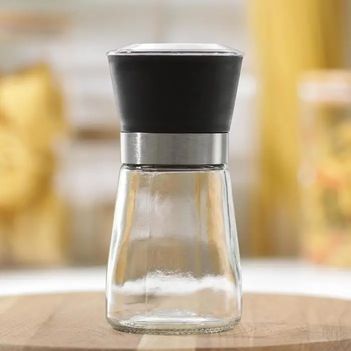 Мельница для специй Доляна &laquo;Модерн&raquo;, 180 мл, 6,5&times;13 см, цвет чёрный