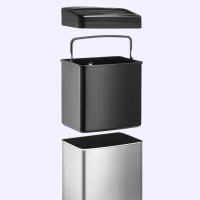 Мусорное ведро сенсорное с крышкой КТ-6806 - 16 л