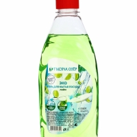 ТЫСЯЧА ОЗЁР Гель для мытья посуды "Лайм"  450 мл