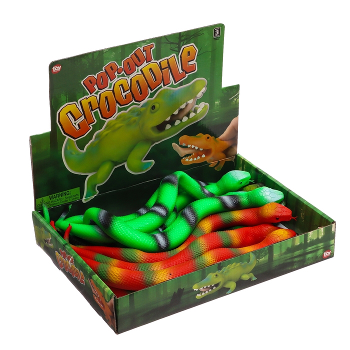 Новый год! Тянучка &laquo;Змея&raquo; с песком, цвета МИКС