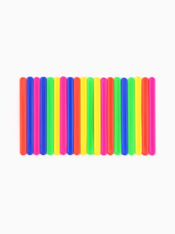 Касса цифр и счетных материалов, 132 элемента. Цвет МИКС   "Монстрик"