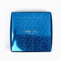 Коробка для конфет &laquo;Синие звёздочки&raquo;, 14.5 х 14.5 х 3.5 см