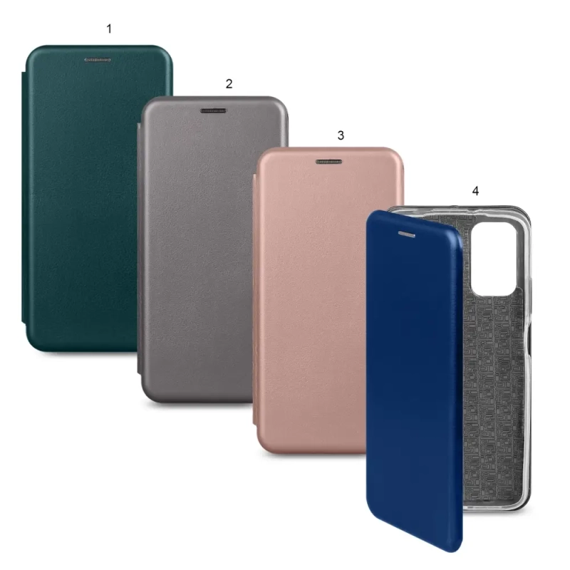 Чехол-книжка Xiaomi Redmi Note 10 Pro цвета в ассортименте