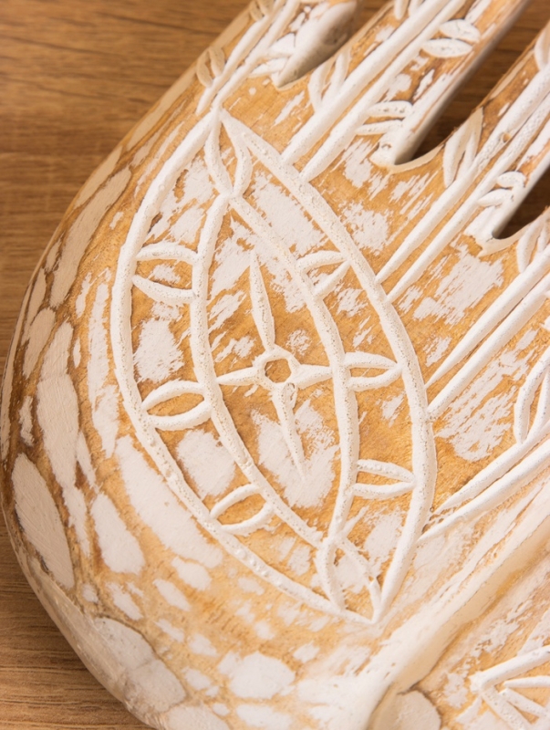 Сувенир интерьерный "Ладошки" дерево 23х20х4 см