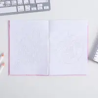 Блокнот раскраска А6, 12 л. &laquo;Ты замурчательна&raquo;