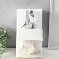 Сувенир полистоун "Абстракция. Мыслитель и сад камней" бронза с бежевым 12х9х25,5 см