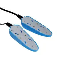 Сушилка для обуви LSO-08, 11 см, детская, 10 Вт, индикатор, синяя