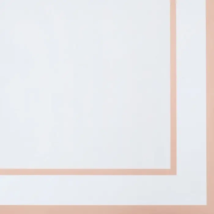 Пленка флористическая для цветов и букетов, белая, 57&times;57&plusmn;1 см см, 50 мкм