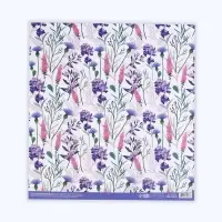 Бумага для скрапбукинга &laquo;Акварельные цветы&raquo;, 30,5 х 32 см, 180 г/м&sup2;