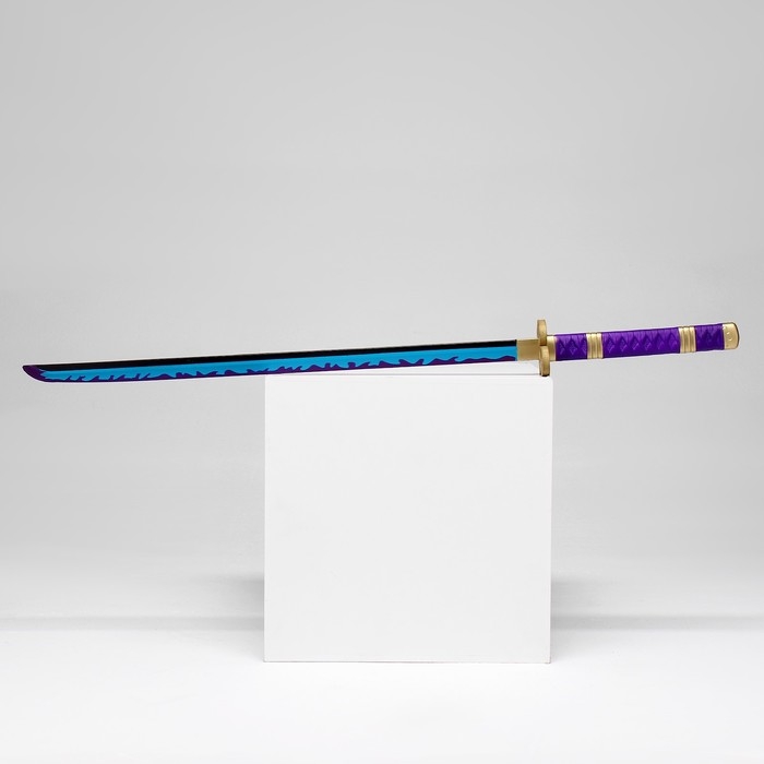 Сувенирное оружие "Катана Энма" 102 см, фиолетовая, пенополистирол