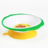 Тарелка M&B &laquo;Медвежонок&raquo;, тарелка на присоске 250мл, в наборе вилка, ложка