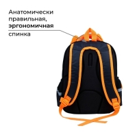 Рюкзак школьный каркасный 39х30х14 см &laquo;1 сентября: Лиса&raquo;