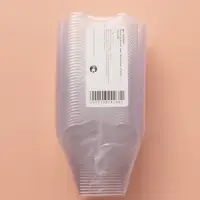 Форма пластиковая одноразовая для фуршета &laquo;Сердечная&raquo;, 60 мл, прозрачная