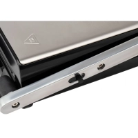 Электрогриль HYG-1043 1800Вт черный, серебристый