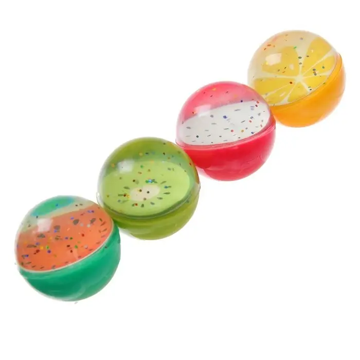 Мяч каучуковый &laquo;Фрукты&raquo;, 4,5 см, виды МИКС
