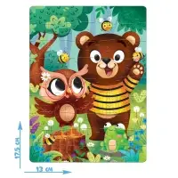 Пазл &laquo;Бурый медвежонок&raquo;, 54 элемента