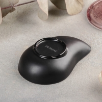 Соусник &laquo;Чёрный Восток&raquo;, 10&times;6,6&times;2,5 см, цвет чёрный