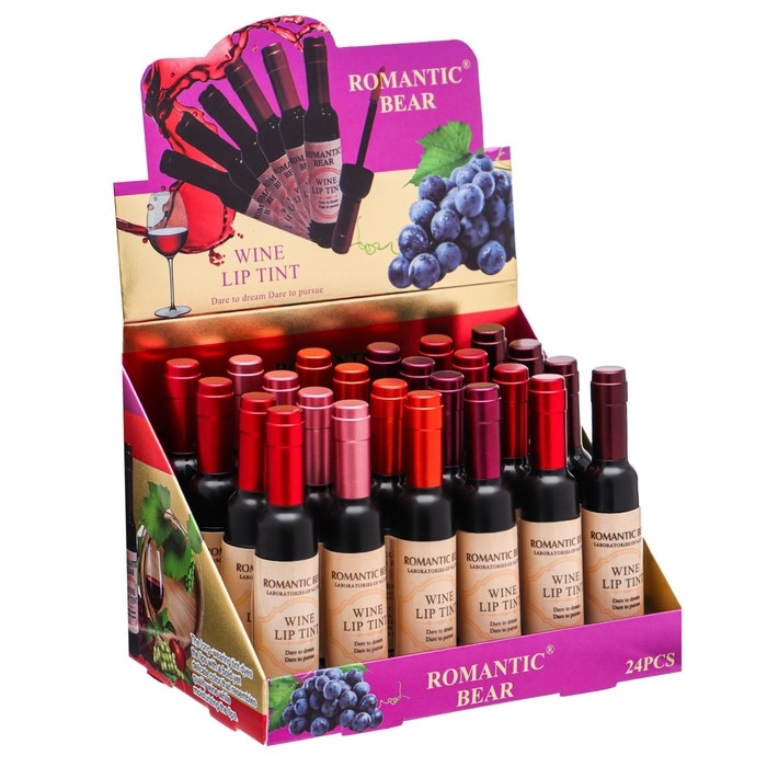 Тинт для губ &laquo;Вино&raquo;, микс цветов и ароматов