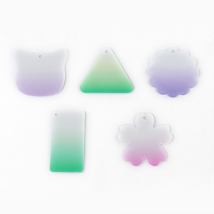 Набор для создания акриловых брелоков с наклейками &laquo;Для девочки&raquo;