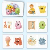 Развивающая игра "Домино эмоций", 61 карта, 4+