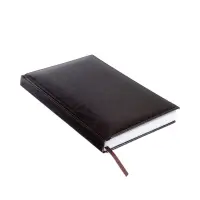 Ежедневник недатир А5 160л Небраска ТЕМНО коричневый