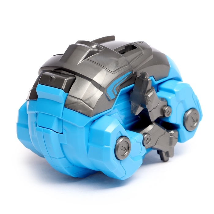 Робот-динозавр &laquo;Бронтозавр&raquo;, трансформируется в яйцо, цвет голубой