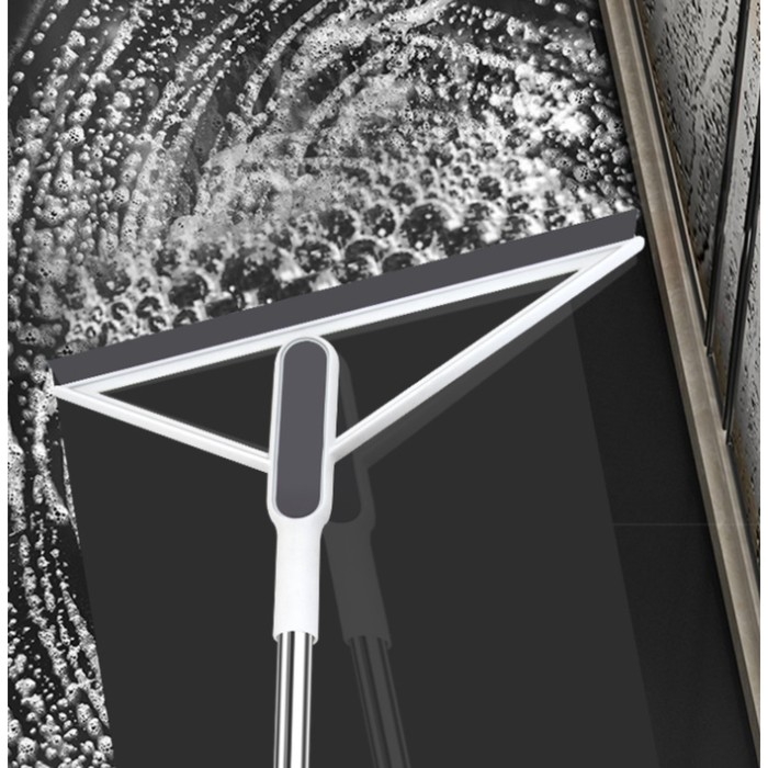 Водосгон с черенком из нержавеющей стали Raccoon, TPR сгон, 96&times;34 см