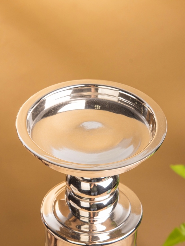 Подсвечник "Виктори" 13х13х35,5 см, алюминий