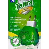 Пластины от комаров Тайга Family, инсектицидные, 10 шт