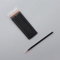 Кисти для макияжа, набор - 10 шт, 9,3 (&plusmn;1) см, цвет чёрный