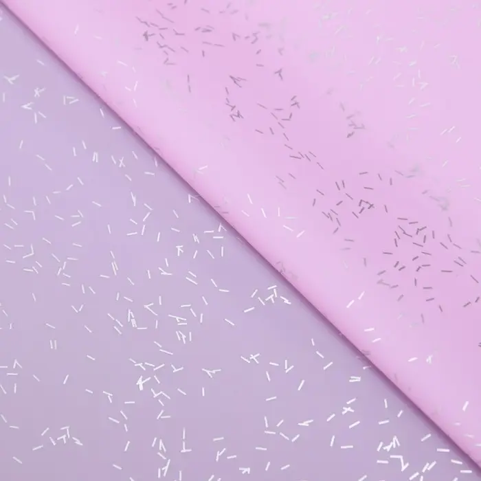 Пленка для цветов, &laquo;Звёздное небо&raquo;, лиловый, 57&times;57 см