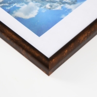 Фоторамка пластик "Радуга" 15х21 см, кофе