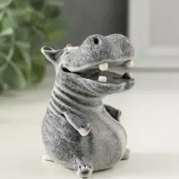 Сувенир "Бегемот сидит" 7 см