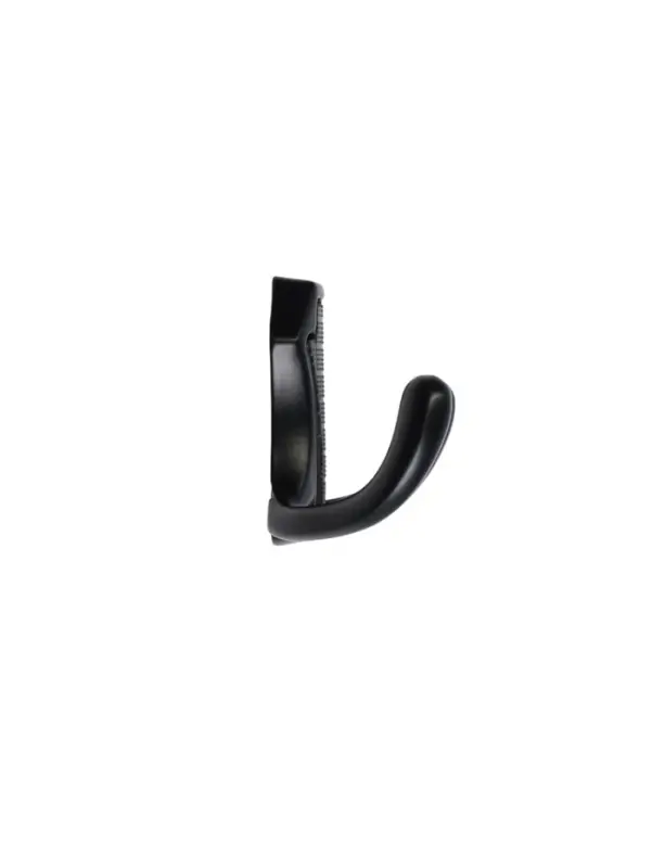 Крючок мебельный CAPPIO HIDDEN, двухрожковый, черный, 2 шт.