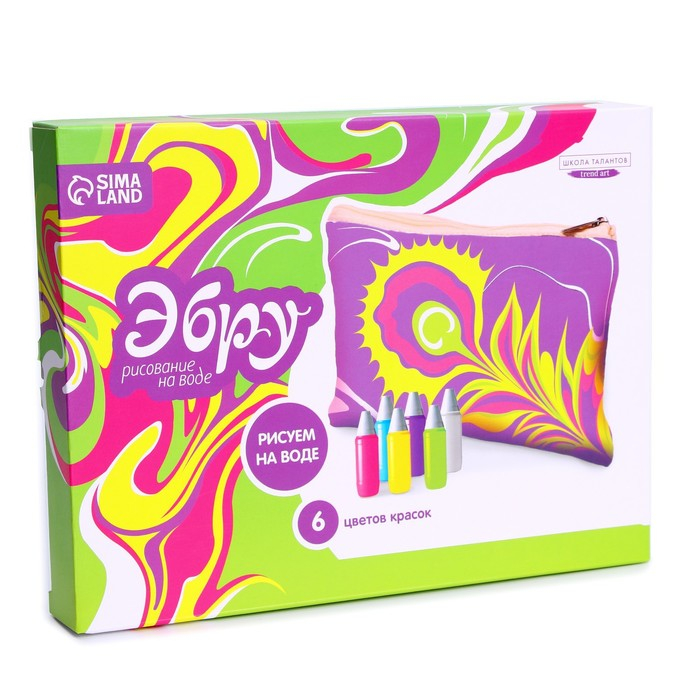 Рисование на воде: эбру &laquo;Косметичка&raquo;