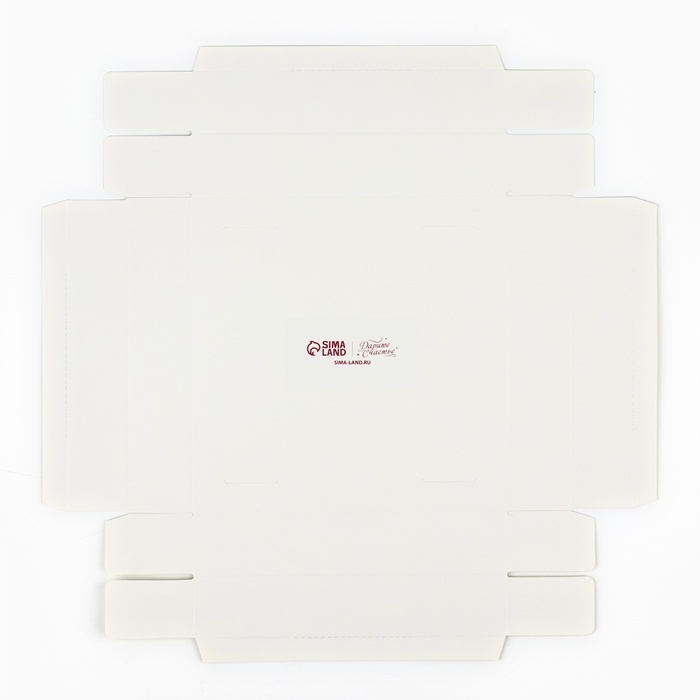 Коробка подарочная складная переноска для цветов, упаковка, &laquo;Нежность&raquo;, 20 x 20 x 4 см