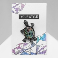 Брошь &laquo;Галиотис&raquo; черепашка