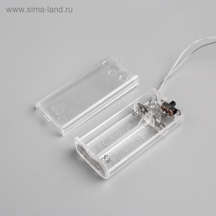 Светодиодная фигура &laquo;Танцующий пингвин&raquo; 7 &times; 20 &times; 7 см, акрил, 10 LED, батарейки ААх2 (не в комплекте), свечение белое